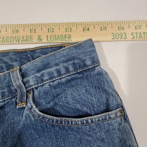 Vtg LA Blues Jeans Blue High Waist Tapered Mom Womens 10 Petite 10P 28x28 - Picture 4 of 16